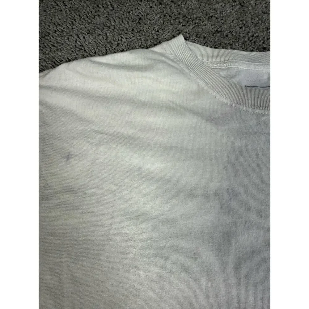 Jordan Davis Shirt Mens L White Buy Dirt Graphic Crew Neck Cotton Tagless